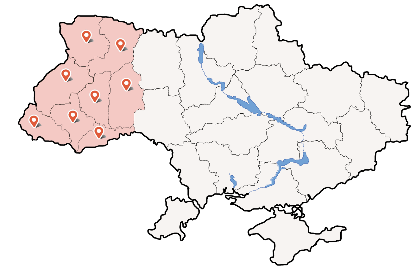 Географія діяльності