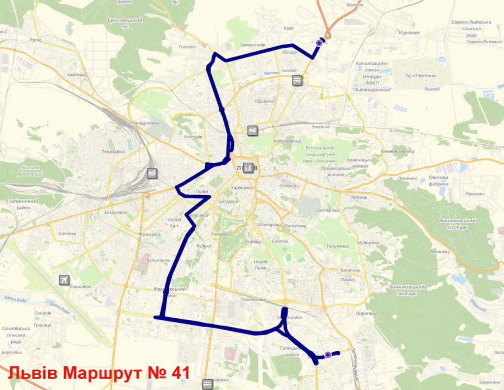 маршрутка 41 Львів