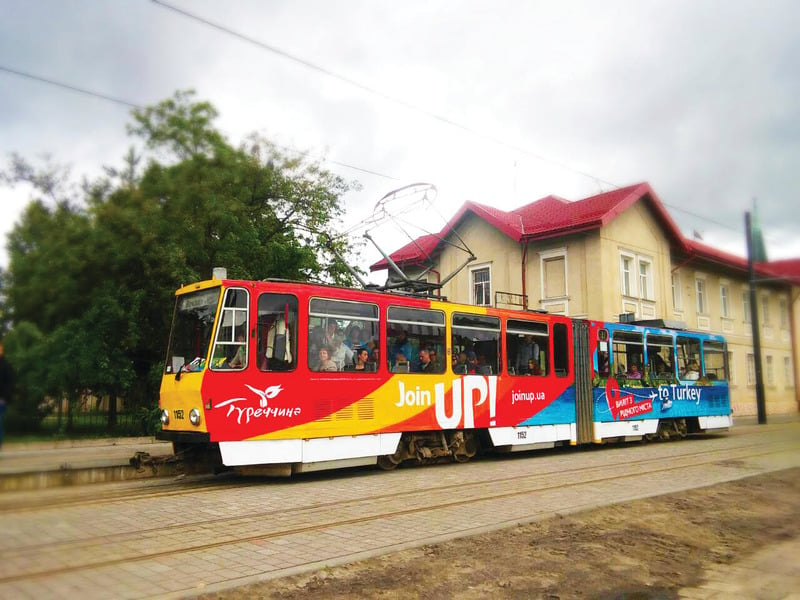 трамвай Львів