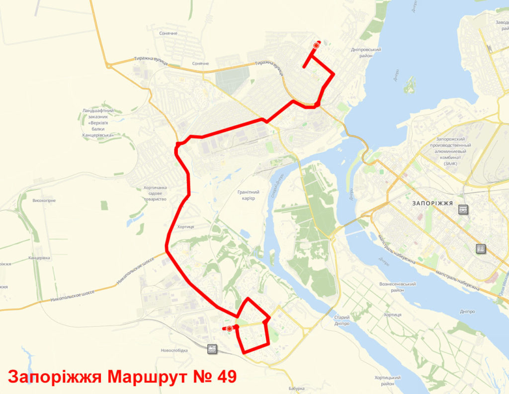 Маршрутка 49 Запорожье - СтикерМен - Реклама в транспорте