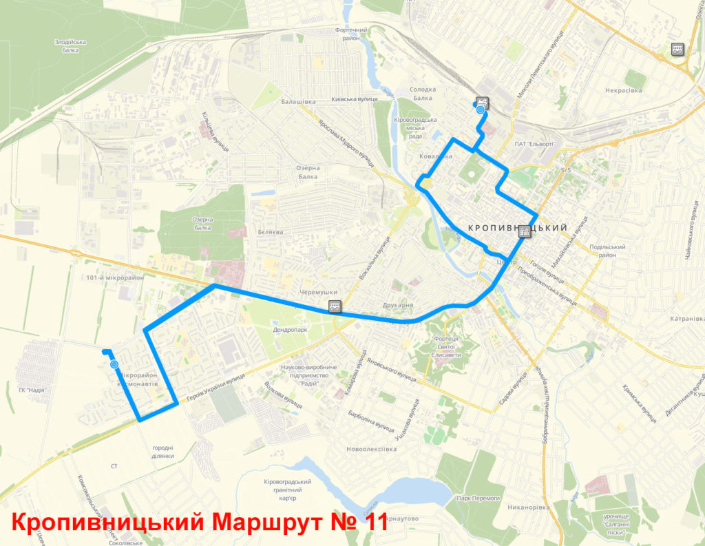 Маршрутка-11-Кропивницкий