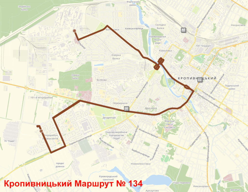 Маршрутка-134-Кропивницкий