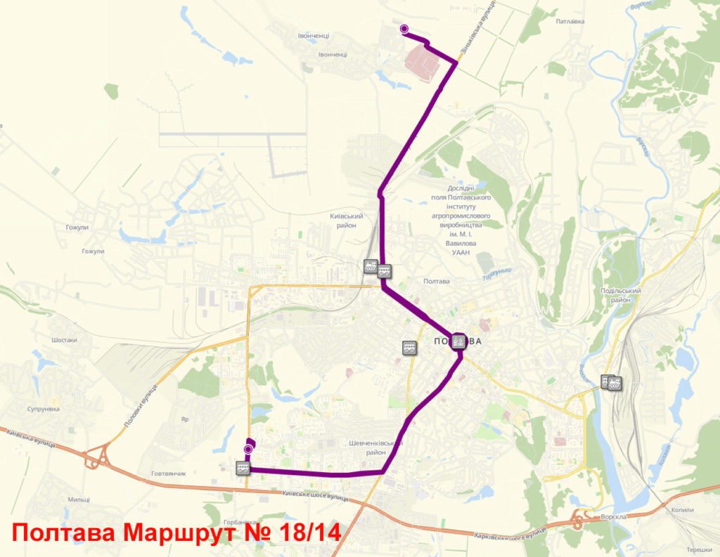 Маршрутка-18/14-Полтава