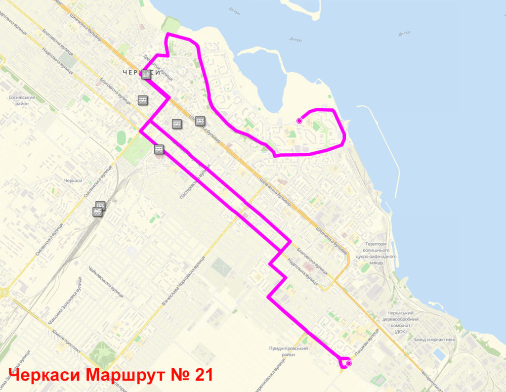 Маршрутка 21 Черкассы