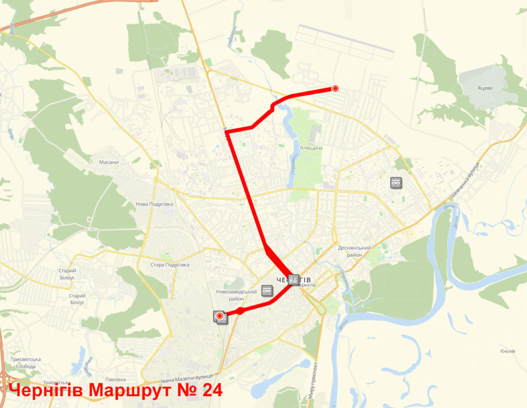Маршрутка 24 Чернигов