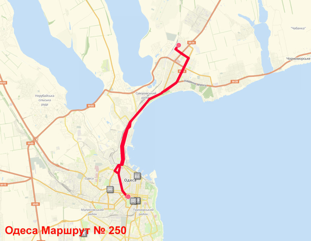 Маршрутка 250 Одесса