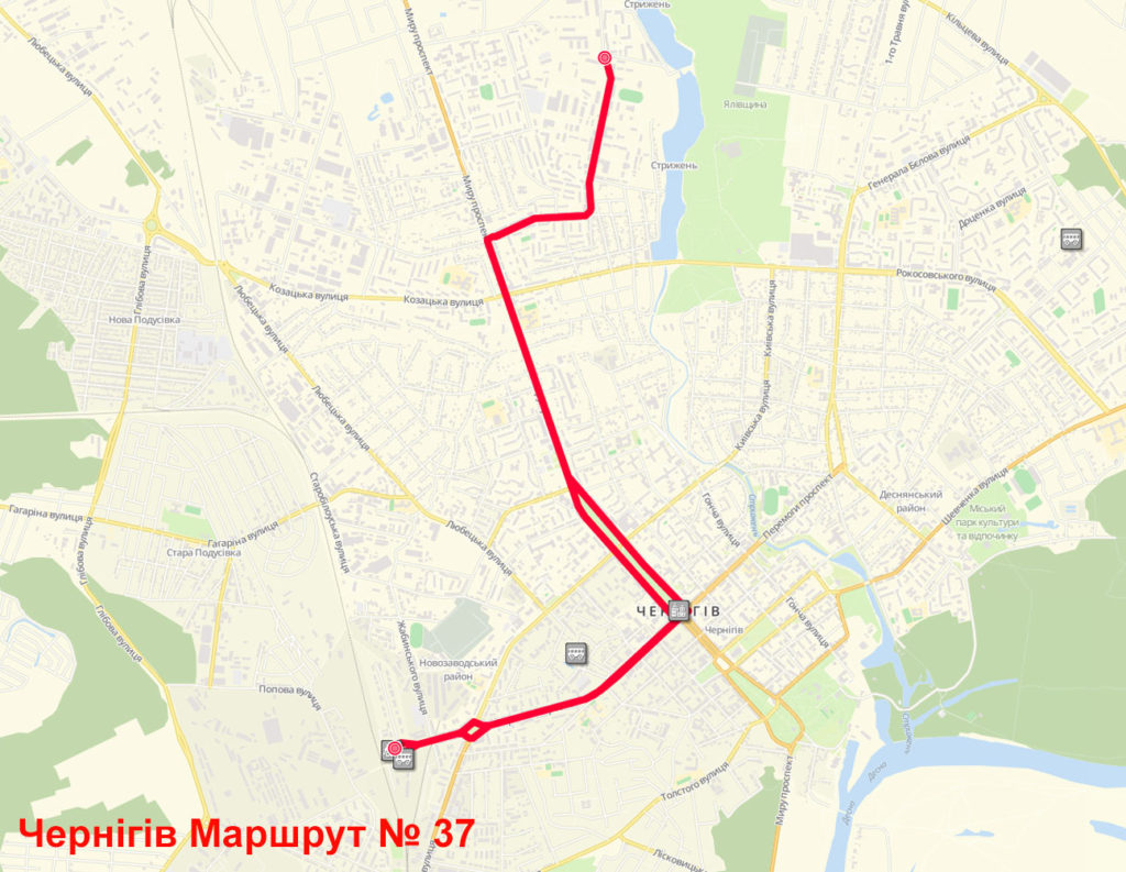 Маршрутка 37 Чернигов