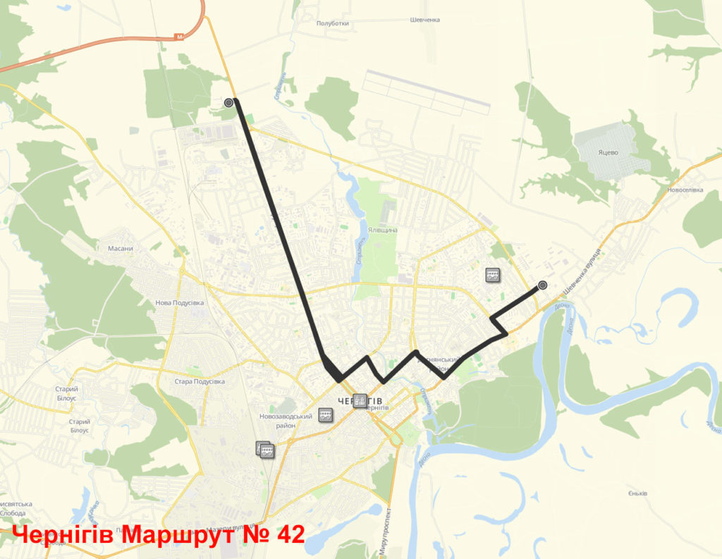 Маршрутка 42 Чернигов