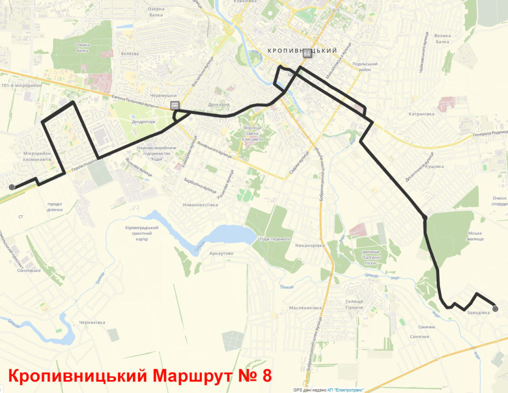 Маршрутка 8 Кропивницкий