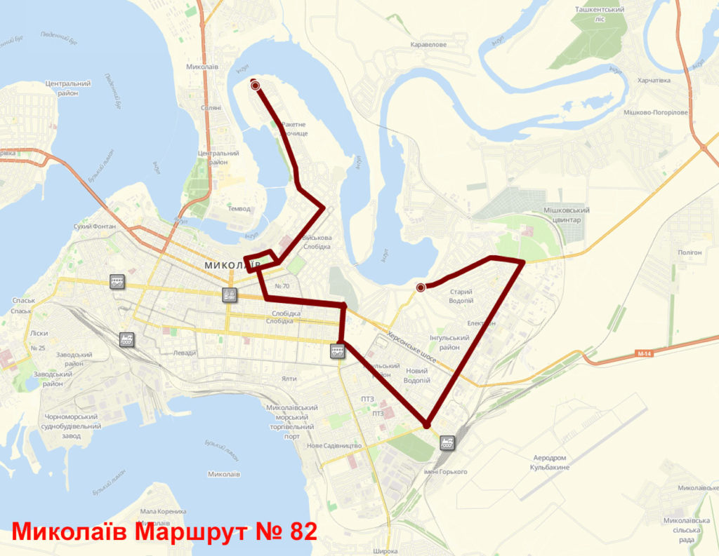 Маршрутка 82 Николаев