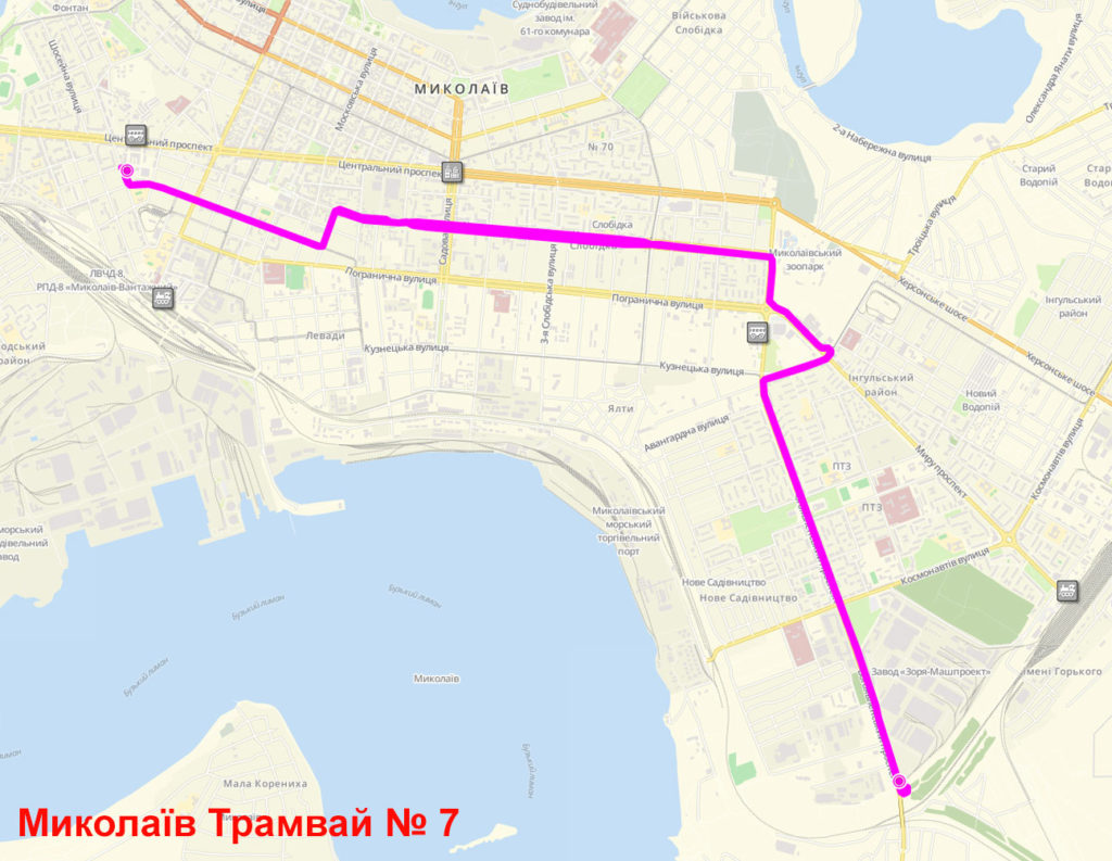 Трамвай 7 Николаев