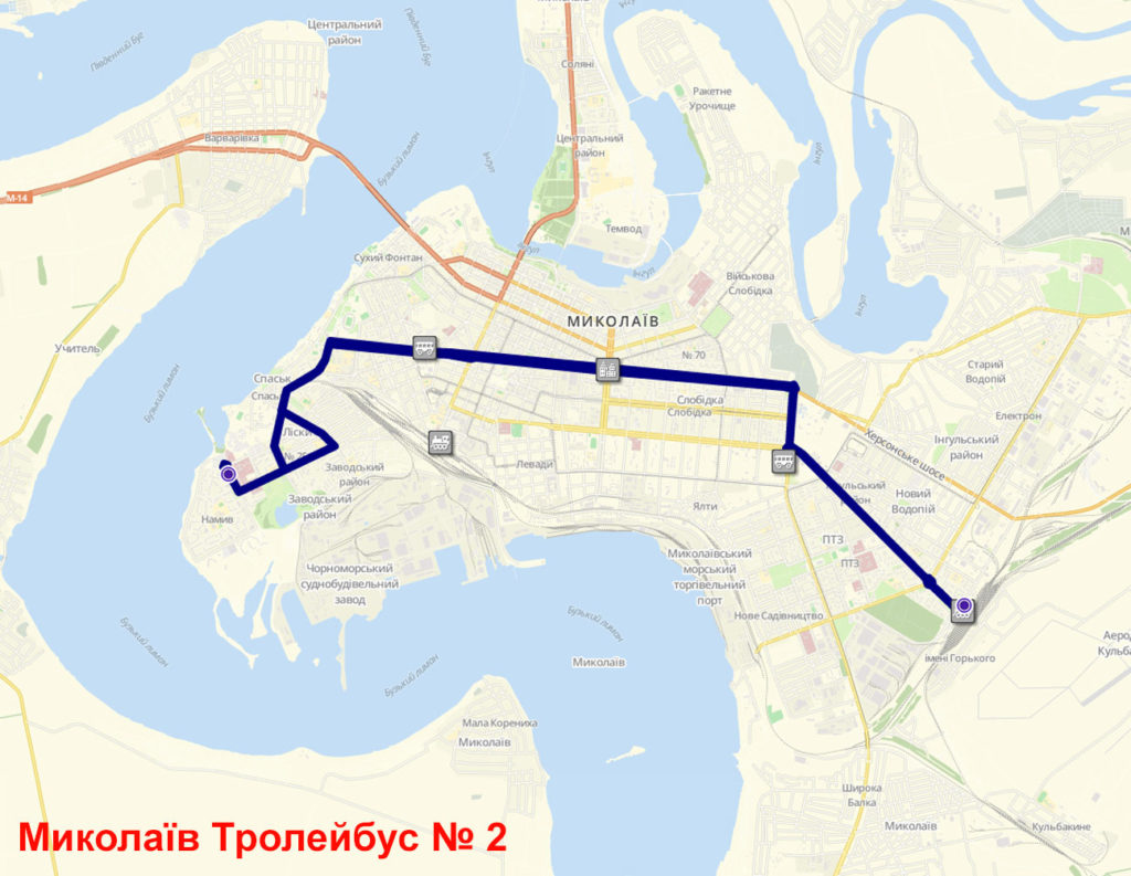 Троллейбус 2 Николаев