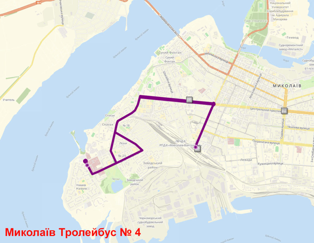 Троллейбус 4 Николаев