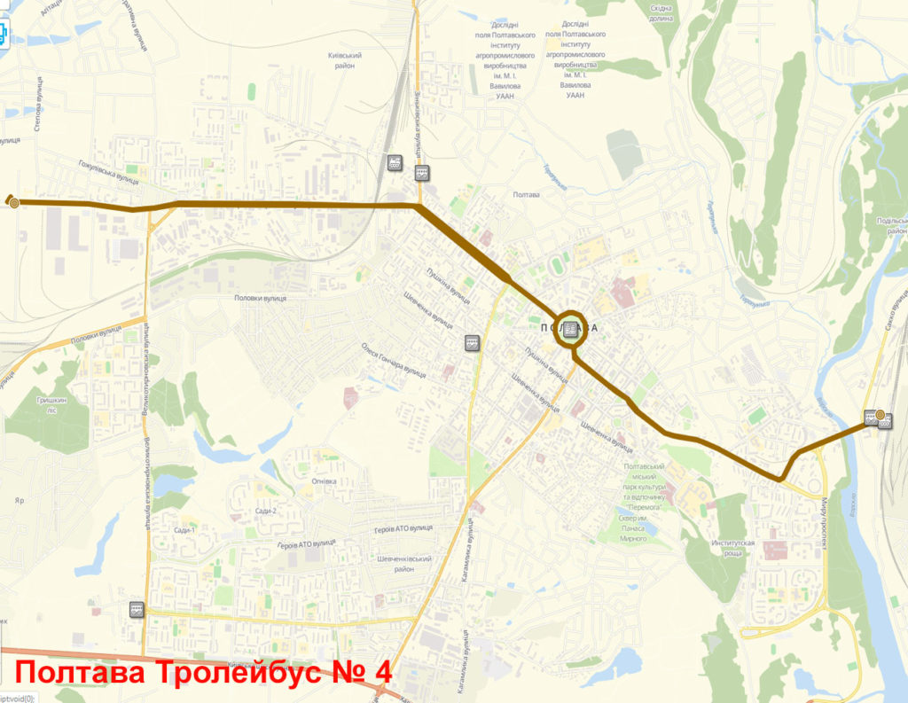 Троллейбус 4 Полтава