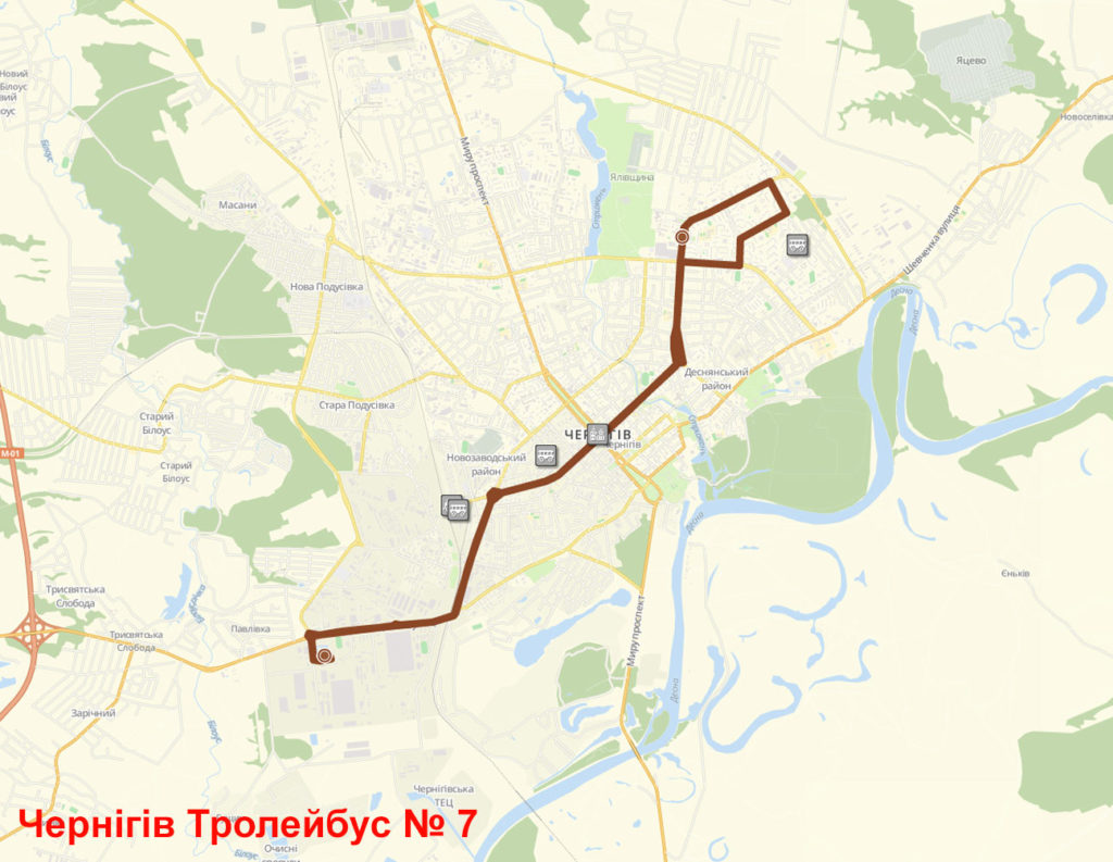 Троллейбус 7 Чернигов