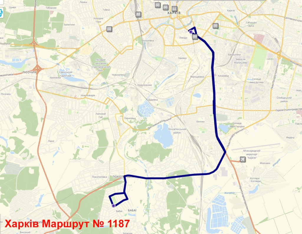 Маршрутка 1187 Харьков