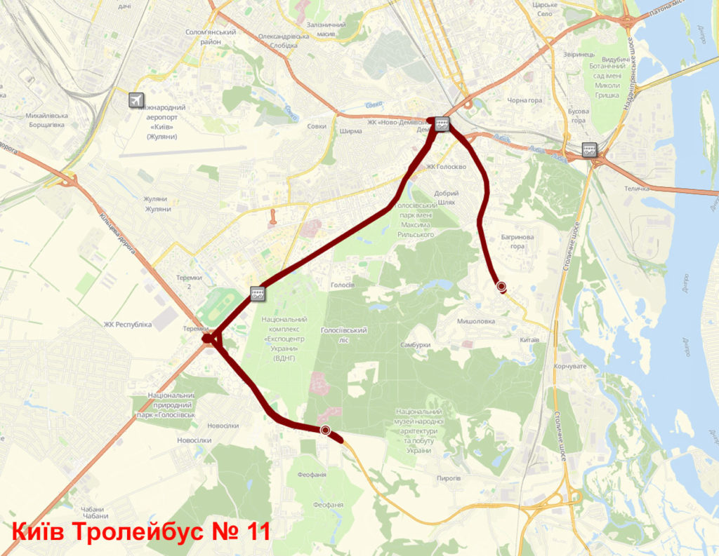 Тролейбус 11 Київ