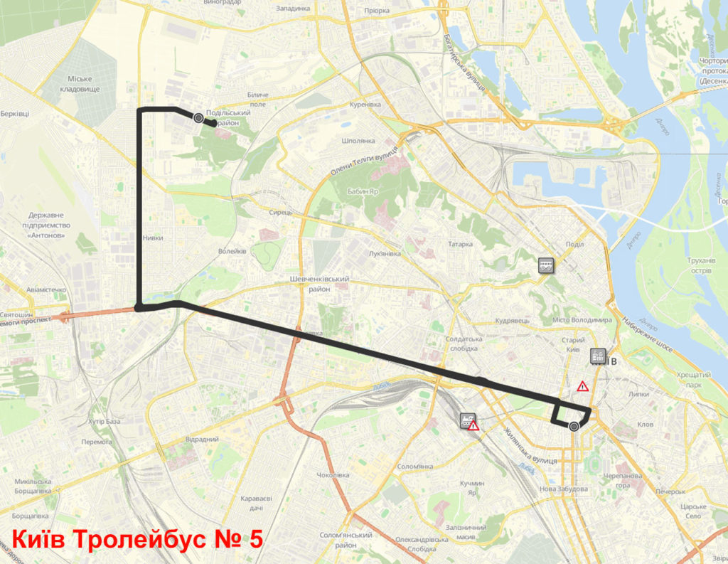 Тролейбус 5 Київ