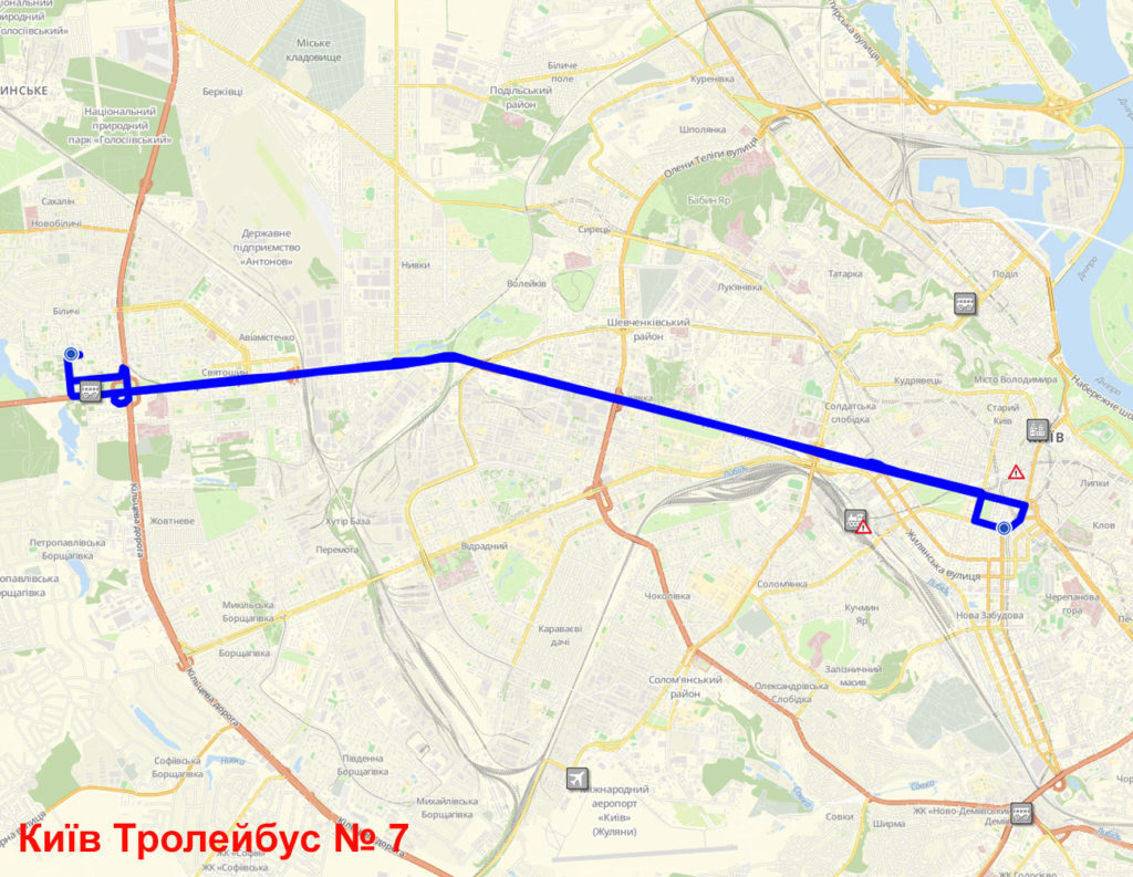 Тролейбус 7 Київ