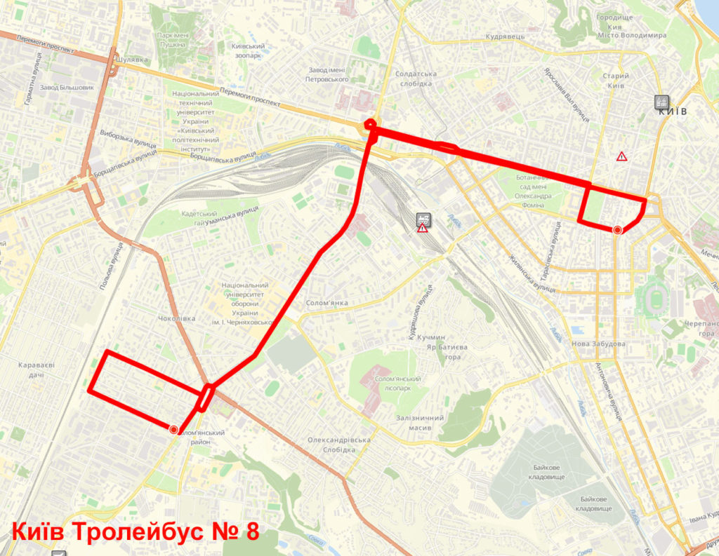 Тролейбус 8 Київ