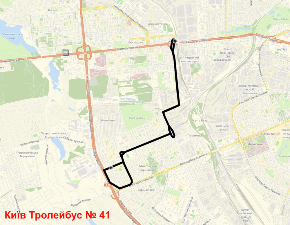 Троллейбус 41 Киев