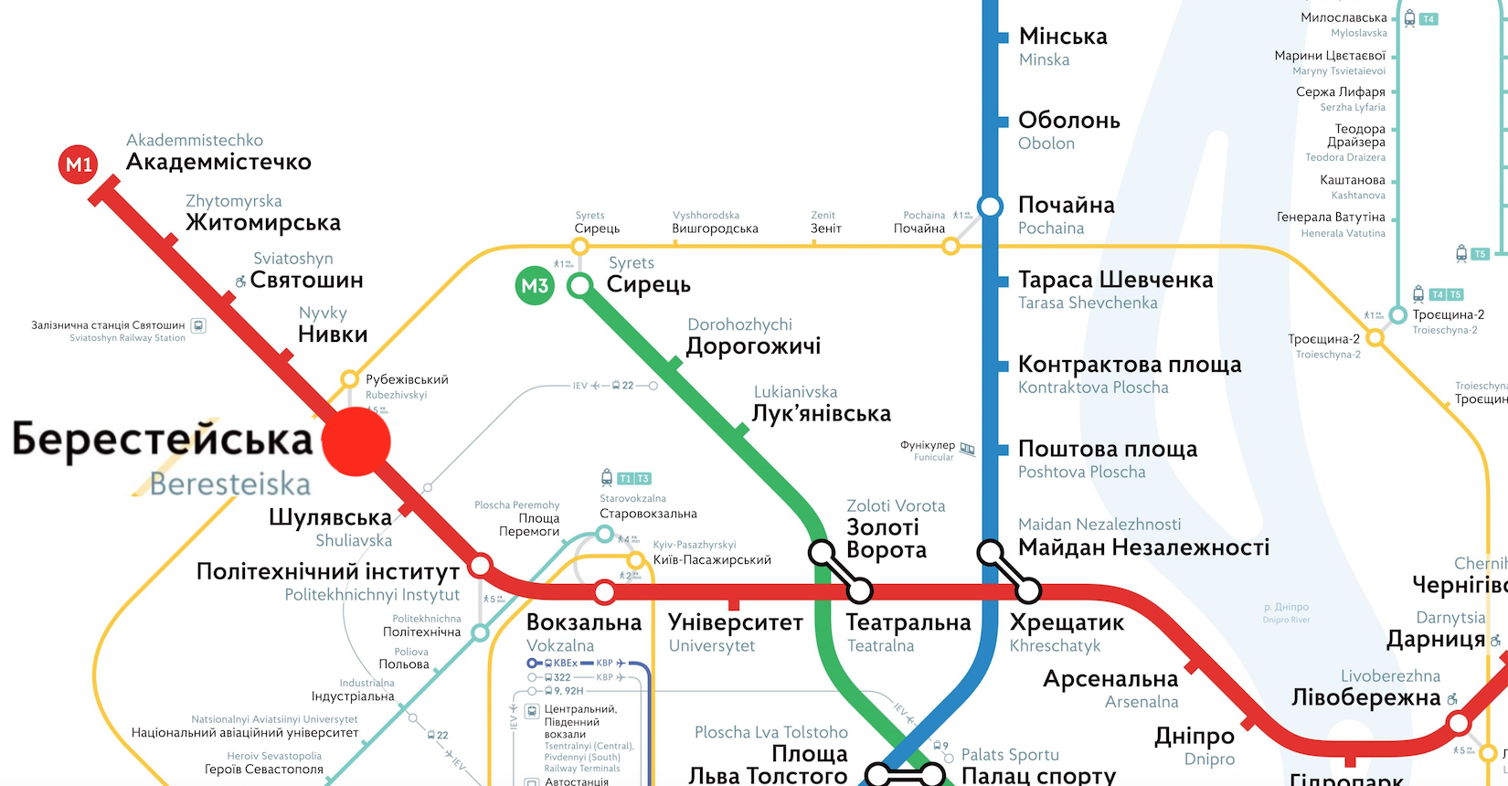 Брестская метро