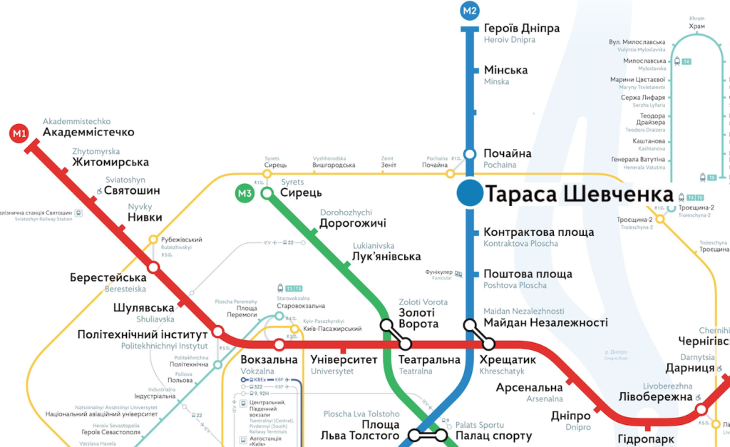 Станция метро парк победы на схеме метро